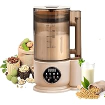 Amazon.co.jp: 豆乳メーカー、1.5Lの壁破壊機、12枚のブレードと